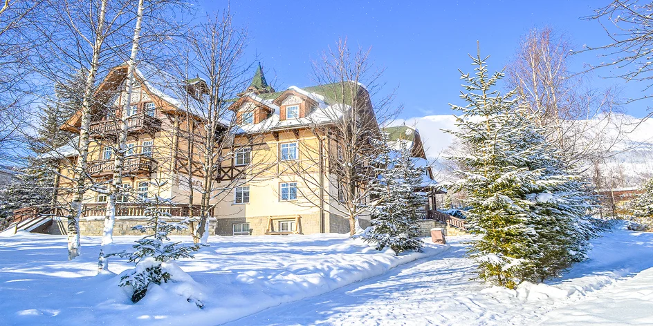 Pobyt ve Vysokých Tatrách s polopenzí a saunou