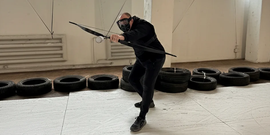 Archery war v kryté hale pro 1 až 10 osob