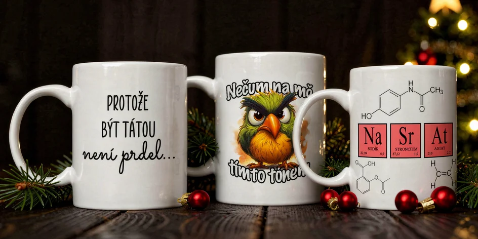 Vtipné hrnečky nejen pro milovníky kávy a čaje