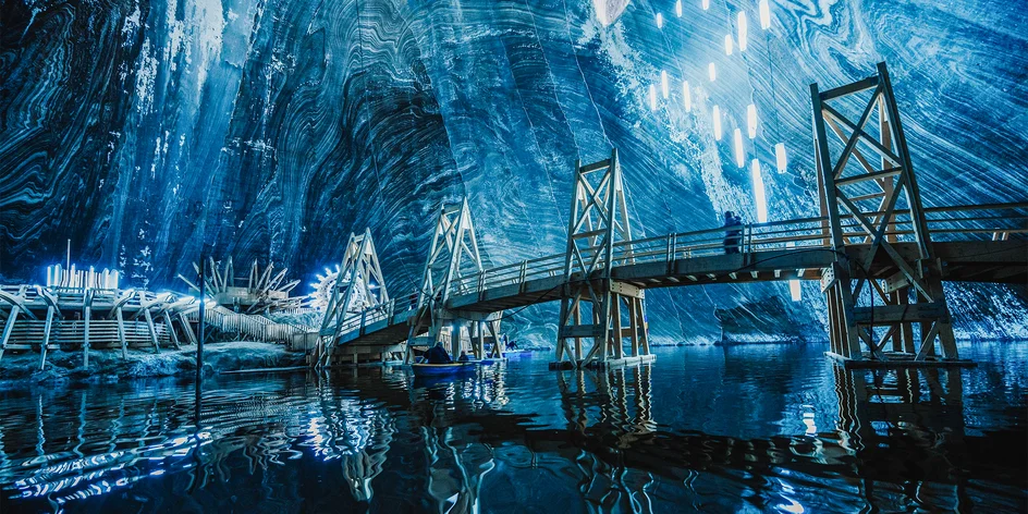Soľ nad zlato po rumunsky: Unikátna soľná baňa Salina Turda vám vyrazí dych