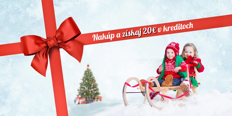 Darčekobranie – získajte až 20 € na darčeky