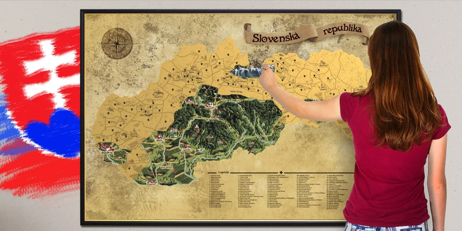 SÚŤAZ pre vášnivých cestovateľov! Vyhrajte stieracie mapy!