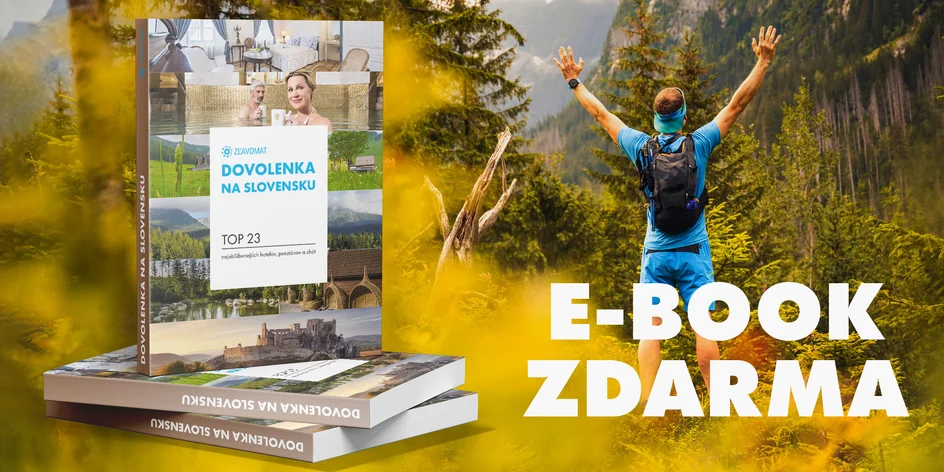 Objavte 23 najobľúbenejších hotelov, penziónov a chát na Slovensku. Len v tomto exkluzívnom e-booku