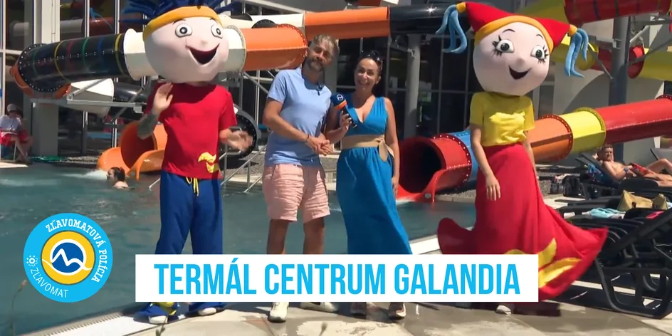 Aquapark Termál Centrum Galandia otvoril po 6 rokoch. Zľavomatová polícia bola pri tom!