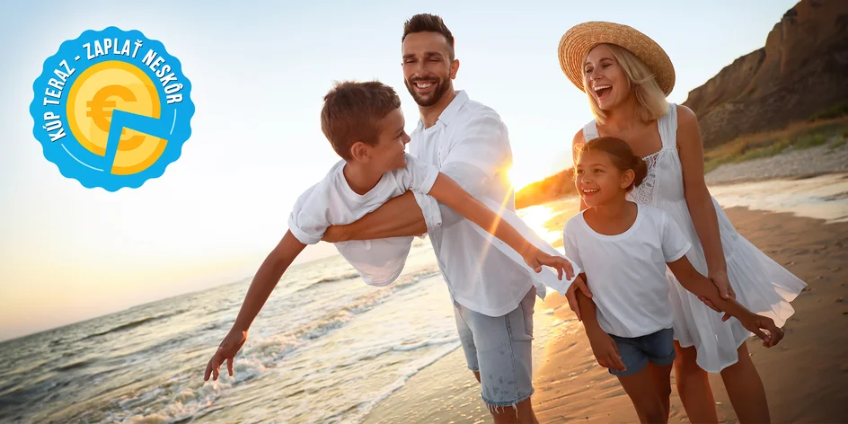 Vyberte si hneď, plaťte postupne: Dovolenku si u nás môžete kúpiť aj na zálohu