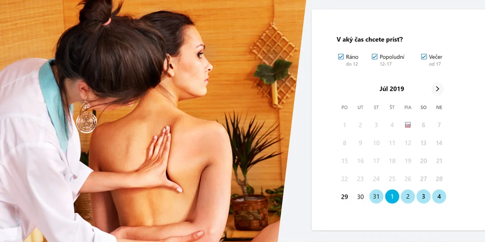 Na masáž či dobré jedlo s online terminom od Zľavomatu