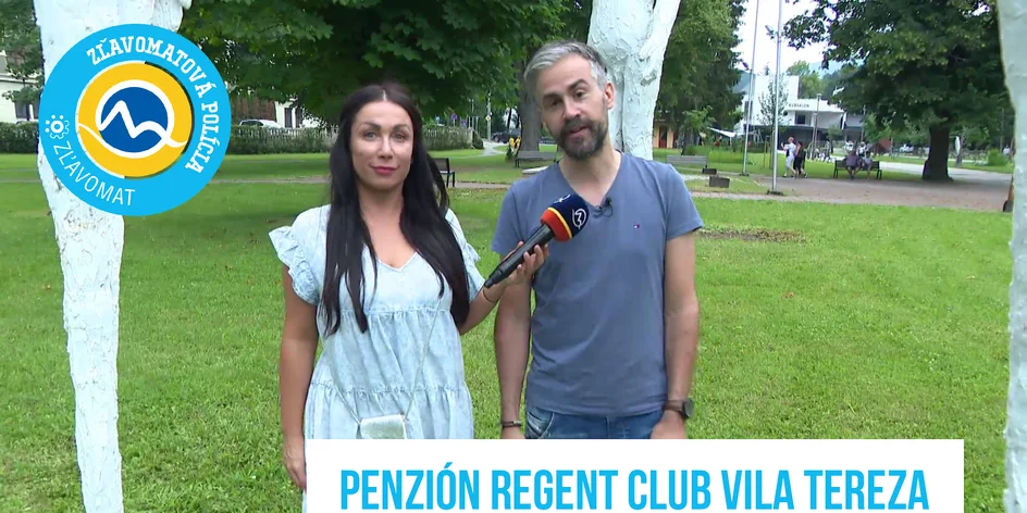 Zľavomatová polícia v romantickom penzióne Regent Club Vila Tereza