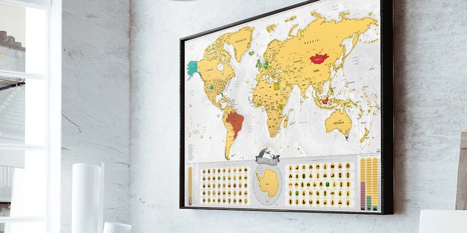 Stieracie mapy sveta, Európy či Slovenska: Váš spoločník na leto