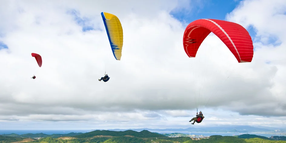 Kurzy paraglidingu: Zoznamovací 1-dňový alebo základný 3-dňový
