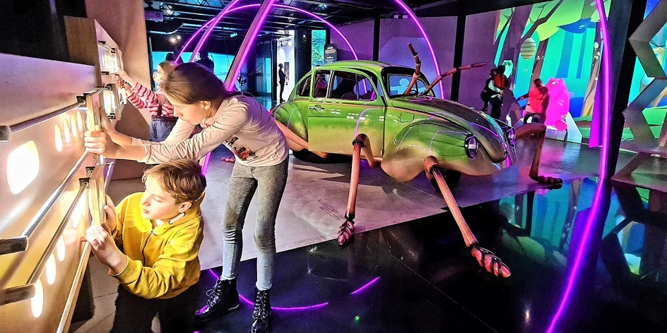 Vstup do nápaditej digitálnej galérie Poliankovo