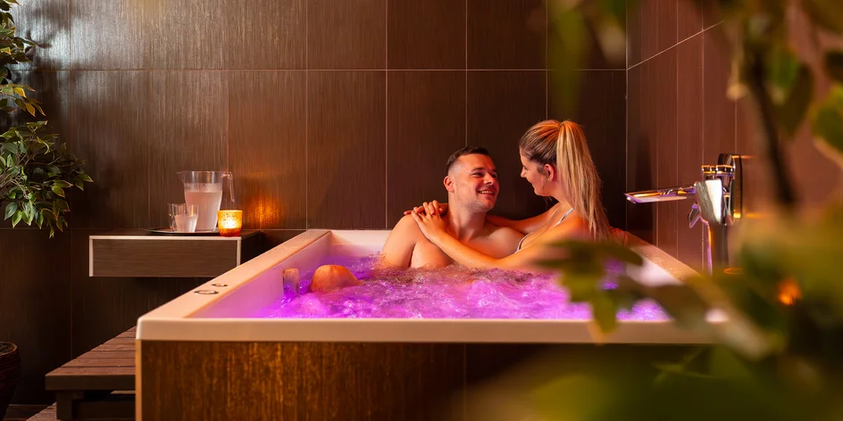Romantika so sviečkami: Privátny vstup do wellness