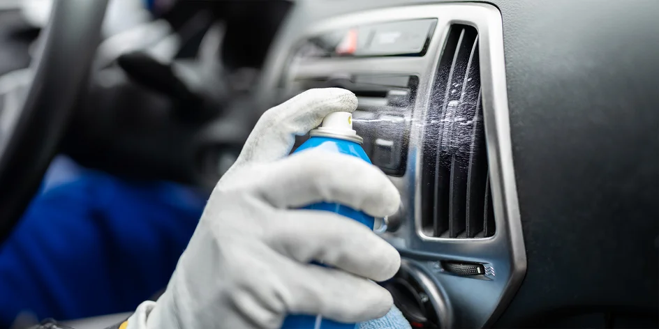 Dezinfekcia a doplnenie klimatizácie aj s kontrolou úniku chladiva