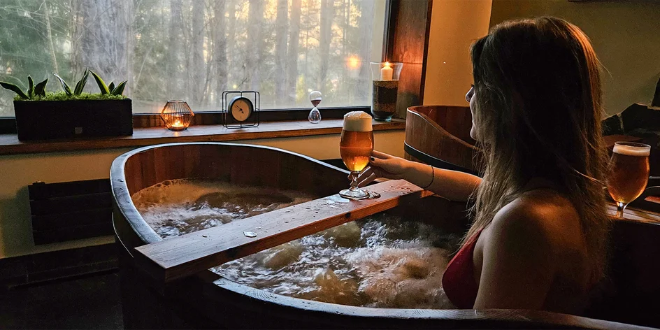 Vstupy do bazéna a wellness zóny alebo pivný kúpeľ