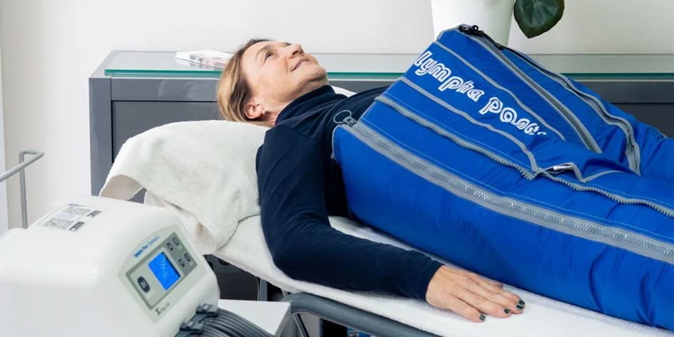Prístrojová lymfodrenáž pomocou Lympha Press Optimal plus, aj permanentky!