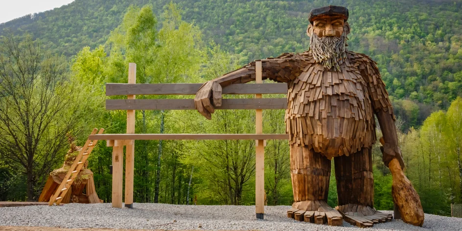 Drevenica na Muránskej planine v zábavnom parku s wellness