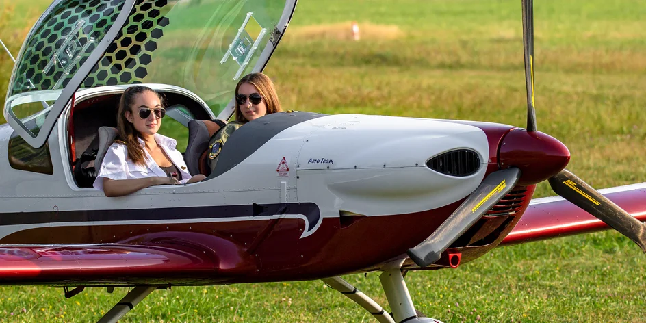 Zážitkový let lietadlom Viper SD4 ponad východné Slovensko