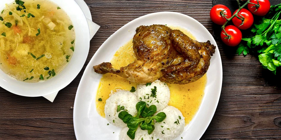 Denné obedové menu s polievkou aj nápojom