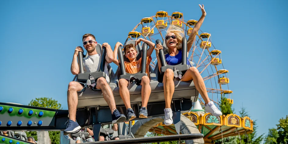 Vstupy do zábavného parku Rabkoland v Poľsku