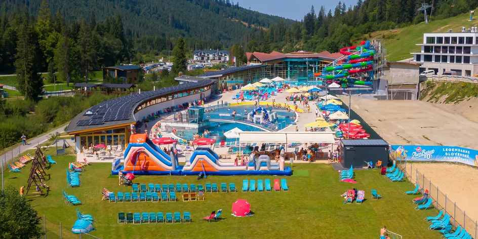 Letné vstupy do Thermal Parku Meander Oravice