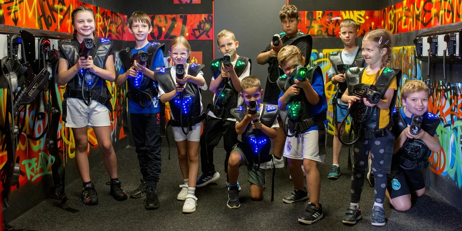 Adrenalín v Steam Factory: Laser Game pre jednotlivcov aj skupiny