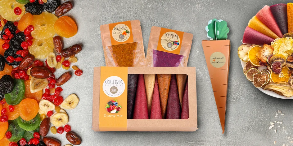 Zdravé maškrty zo 100% ovocia