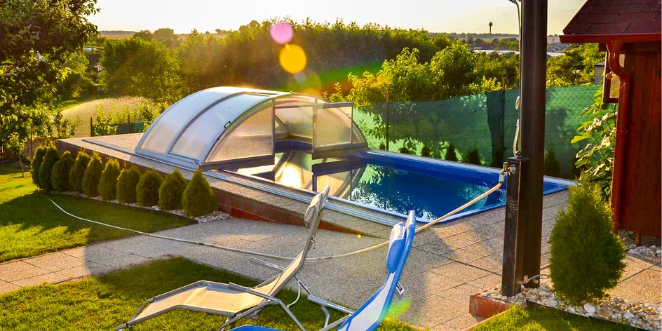 Dovolenkový dom pri Nových Zámkoch: bazén, vírivka aj sauna