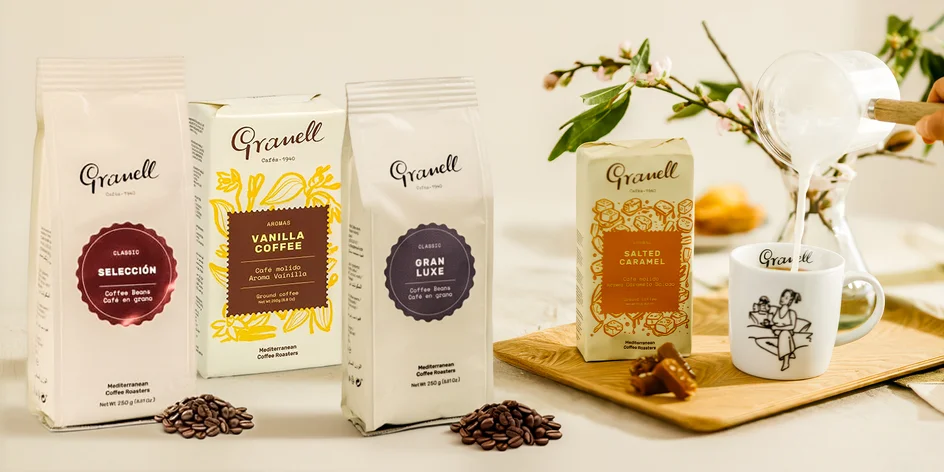 Voňavé sety španielskej kávy GRANELL