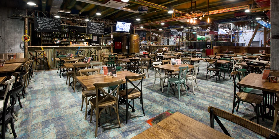 Otvorený voucher do reštaurácie v Steam Factory