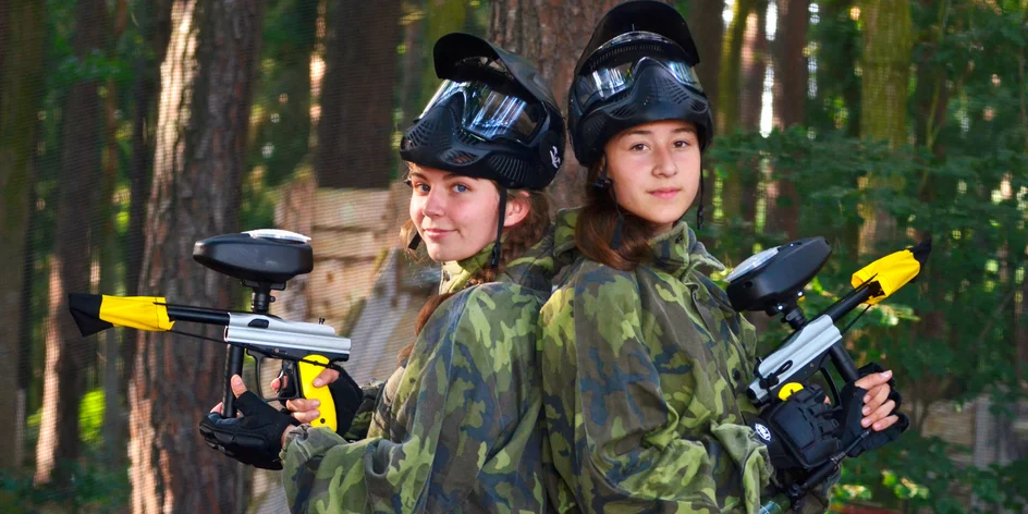 Paintball Junior až pro 8 hráčů, 2–⁠⁠⁠⁠⁠⁠4 hodiny