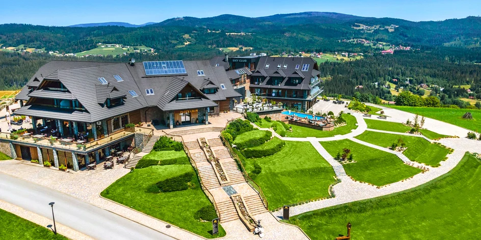Polské Beskydy: hotel u lanovky, snídaně i wellness