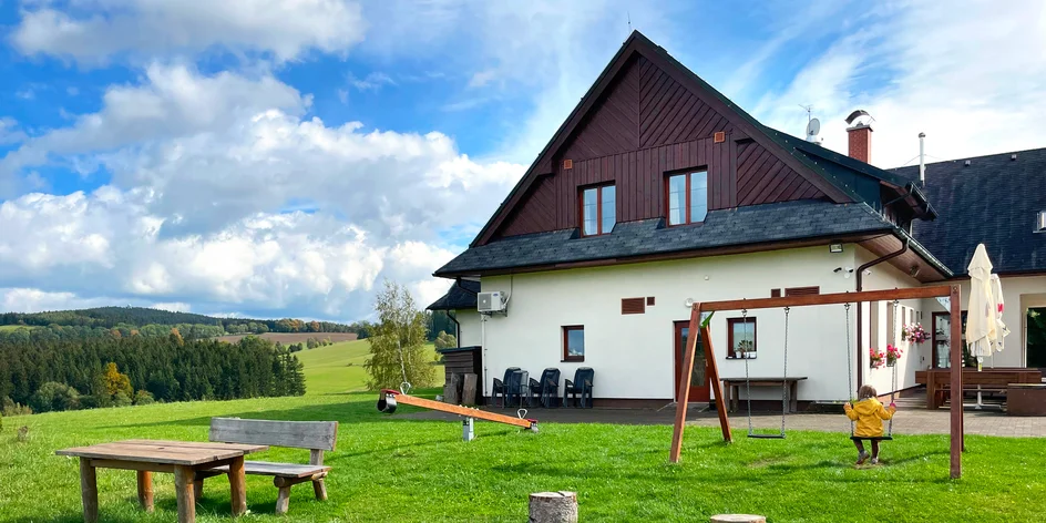 Penzion na Vysočině se snídaněmi až pro 6 osob