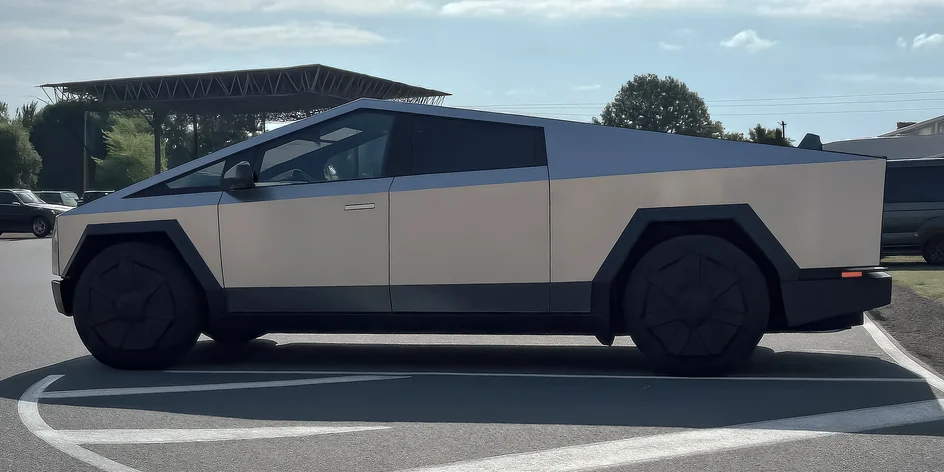 Tesla Cybertruck: jazda na okruhu v Hradci Králové