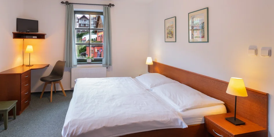 Pec pod Sněžkou s jídlem i saunou přímo v apartmánu