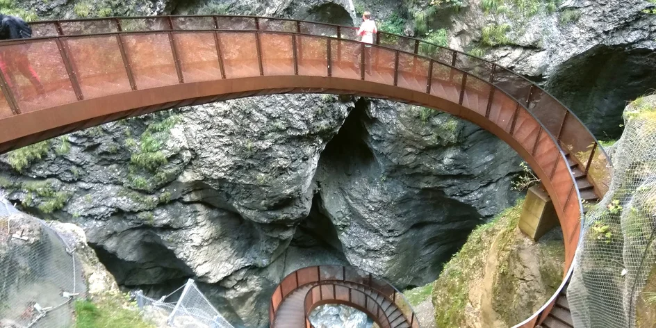 Jednodenní výlet za nejkrásnějšími soutěskami Alp II.