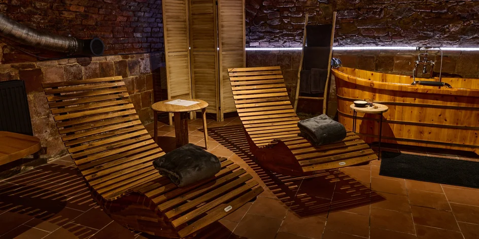 Sklepní apartmán s vlastním wellness v centru Znojma