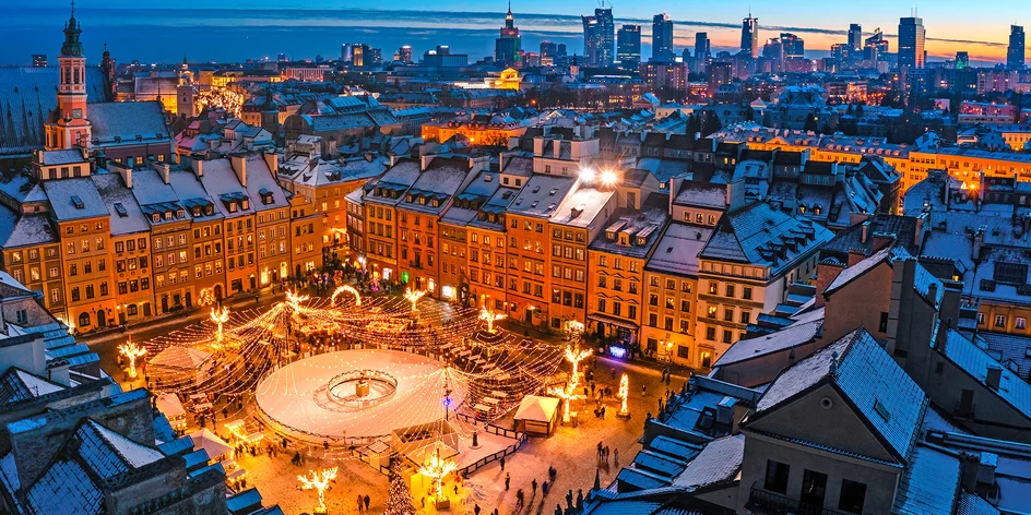 Vánoční trhy v Polsku: Světelné parky, advent u moře i skvělý svařák