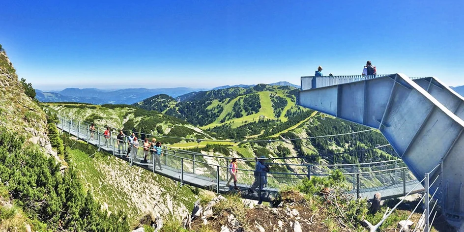 Rakouská soutěska Wasserlochklamm a Hochkar