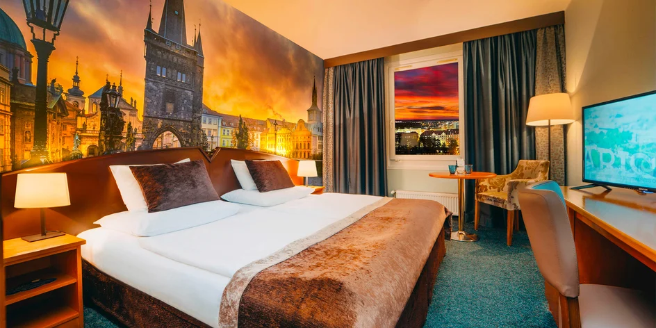 4* trendový hotel v pražských Holešoviciach s raňajkami