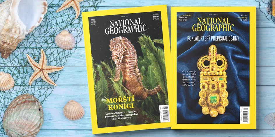 Roční předplatné časopisu National Geographic
