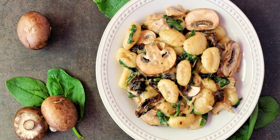 Recept na gnocchi s houbovou omáčkou. Udělejte si doma tu pravou Itálii!
