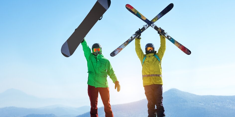 Servis a voskování lyží, běžek a snowboardu