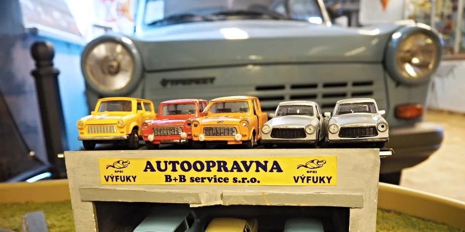 Muzeum Trabantů: nechte děti poznat retro vozítka od střechy po motor