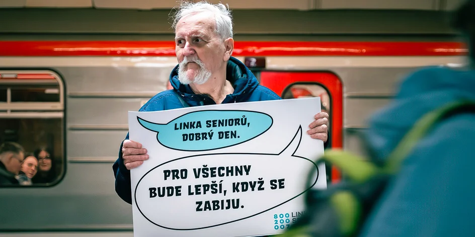 Přispějte na provoz krizové linky pro osamělé seniory