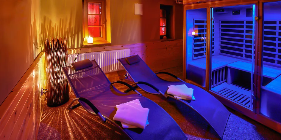 Tříchodové menu pro 2 osoby a privátní sauna