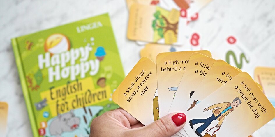 Angličtina pro děti. Kdy začít? Mama blogerka testuje hravé karty od Lingea