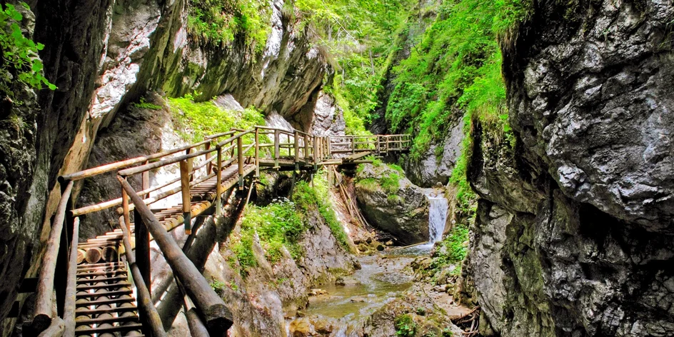 Výlet do kaňonu Medvědí soutěska v Rakousku