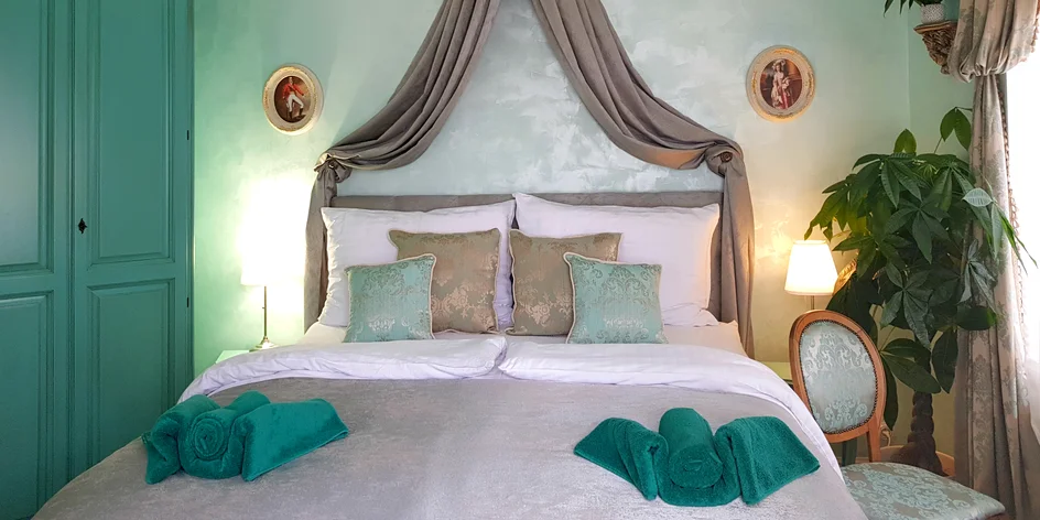 Pohádková vila v centru Piešťan: snídaně i privátní wellness