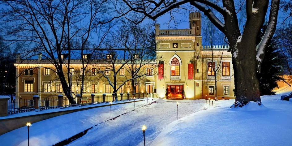 Romantika v Chateau St. Havel s večeří i wellness