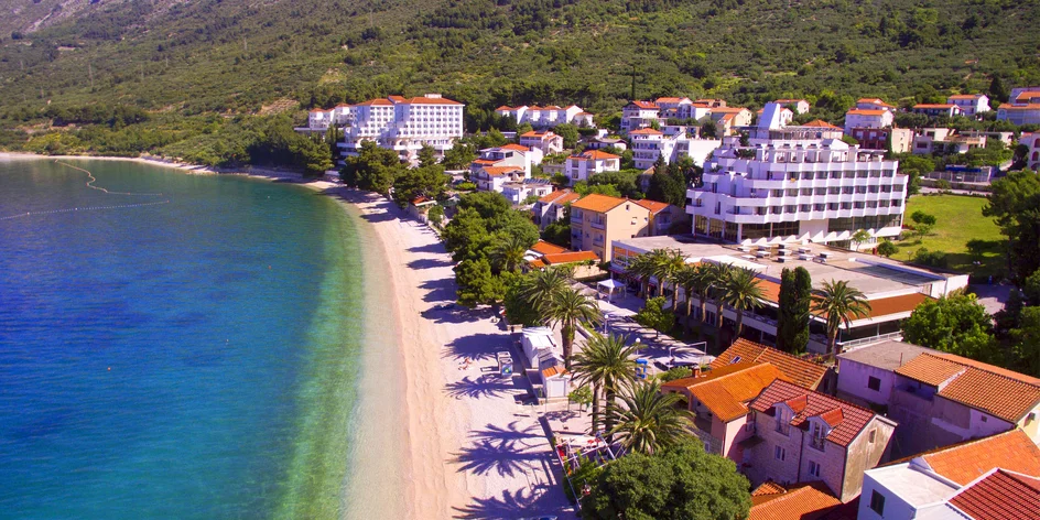 7 nocí na Makarské: apartmány pro partu až 6 osob