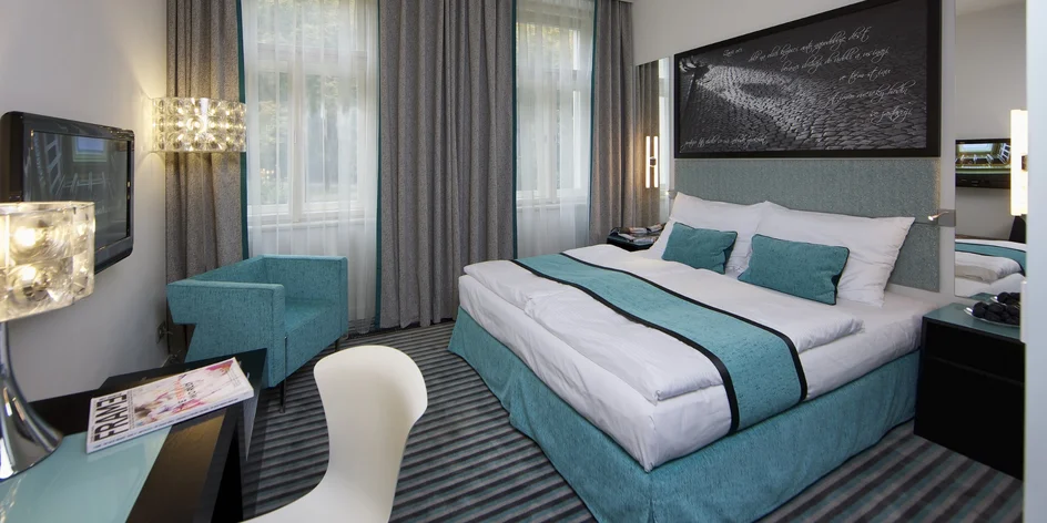 Moderní hotel kousek od Petřína: snídaně v ceně